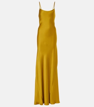 Satin slip dress