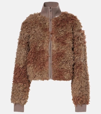 Faux-fur jacket