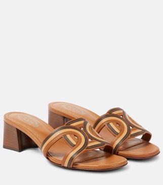 Leather sandals