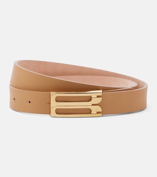 Frame leather belt