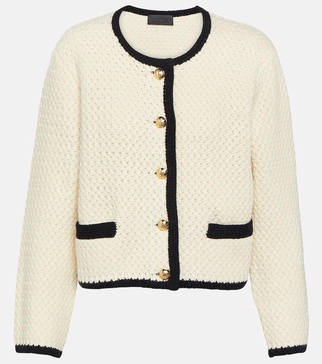 Perah cropped wool cardigan