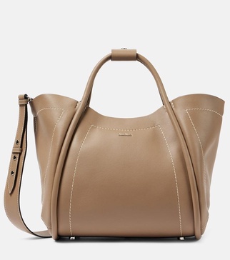 Marins Small leather tote bag