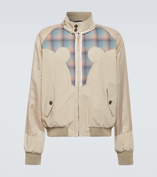 x Pendleton cotton-blend bomber jacket