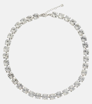 Mylah crystal-embellished necklace