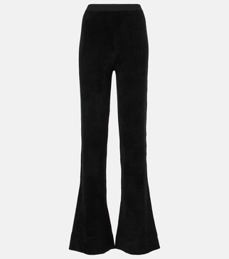 Evie chenille flared pants