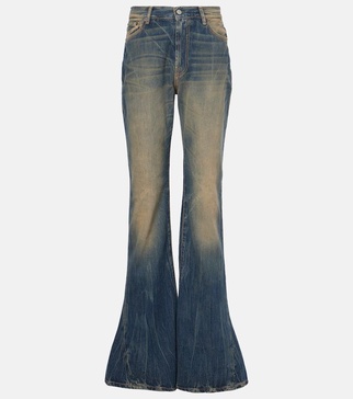 2024F high-rise bootcut jeans