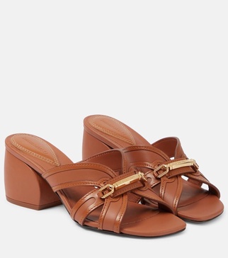 Prisma 65 leather mules