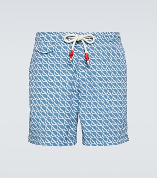 Standard printed swim trunks