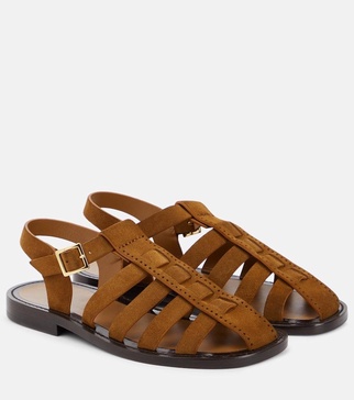 Pablo suede fisherman sandals