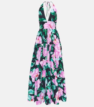 Celeste floral maxi dress