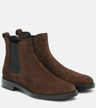 Suede Chelsea boots