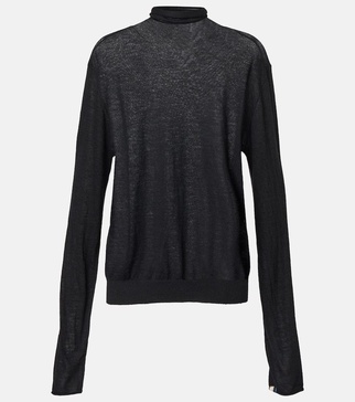 N°365 Thunder cashmere-blend turtleneck sweater