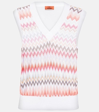 Zig Zag sweater vest