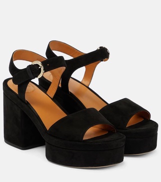 Odina suede sandals