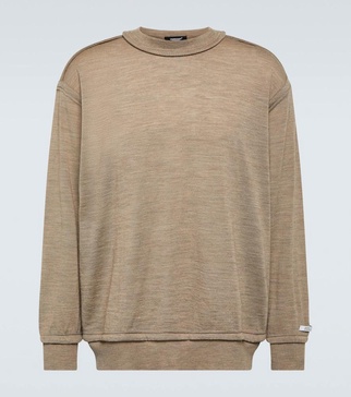 Wool sweatshirt