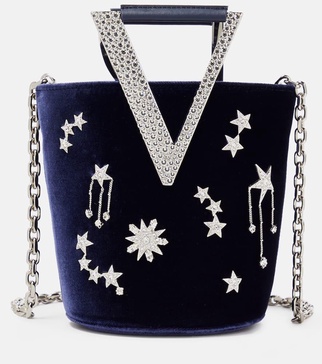 RV Strass Constellation Mini bucket bag