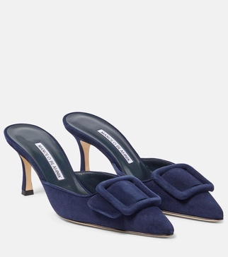 Maysale suede mules