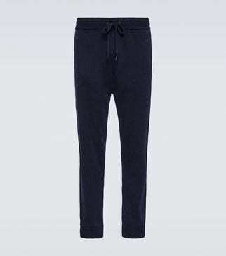 Finley cashmere track pants