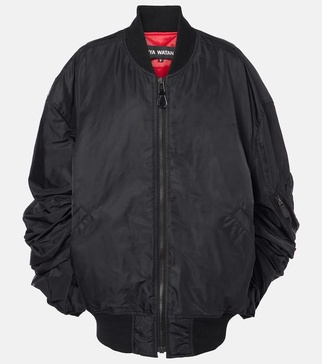 Twill bomber jacket