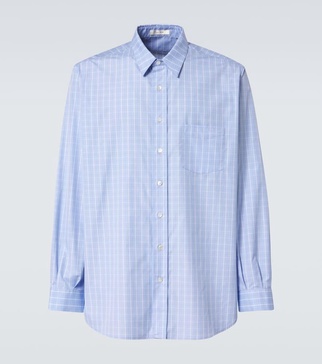 Cardiff checked cotton shirt