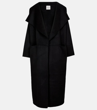 Signature wool and cashmere coat