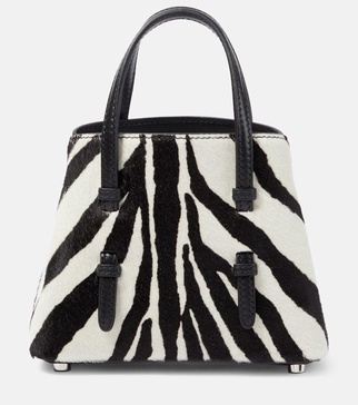 Mina 16 micro calf hair tote bag