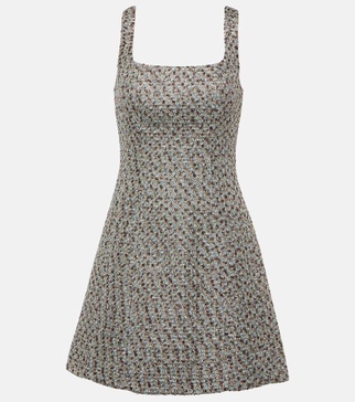 Delphine tweed minidress