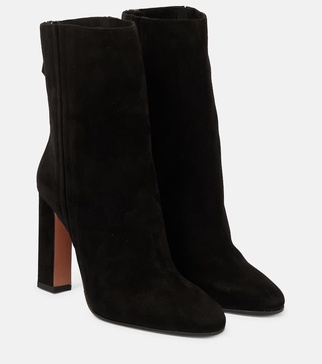 Suede ankle boots