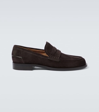 George suede loafers