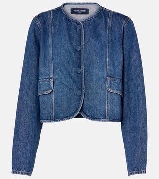 Cordell cropped denim jacket