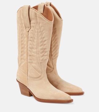 Rosario suede cowboy boots