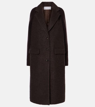 Charles cashmere, wool, and silk coat