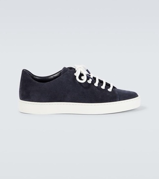 Suede sneakers