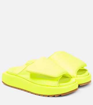 Gia 1 leather slides