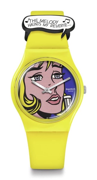 Swatch Gent Biosourced Reverie by Roy Lichtenstein, The Watch Quartz