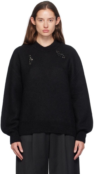 Black Embellished Sweater