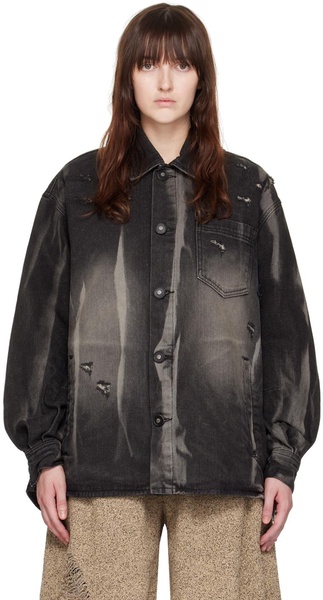 Black Rueta Denim Jacket