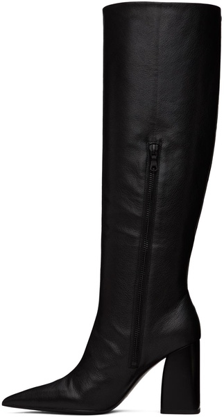 Black Viva Knee-High Boots