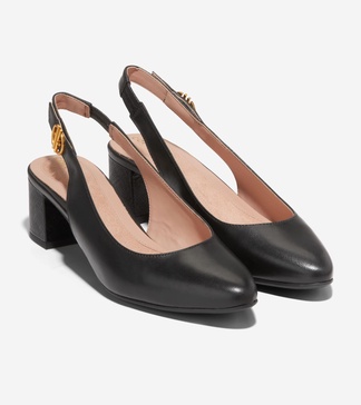 the go-to slingback pump 45mm