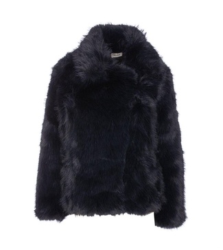 Zadig & Voltaire Zip-Up Faux Fur Jacket