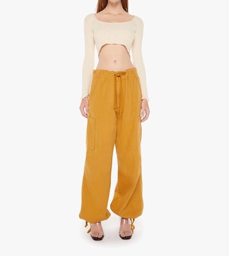 the munchie nerdy parachute pant in woodthrush