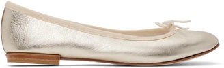 Gold Cendrillon Ballerina Flats