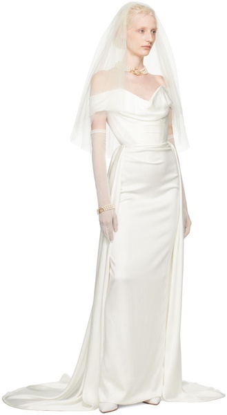 SSENSE Exclusive White Edith Maxi Dress