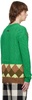 Green Argyle Sweater