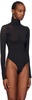 Black High Neck Bodysuit