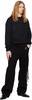 Black Henricus High-Comfort Sweatshirt