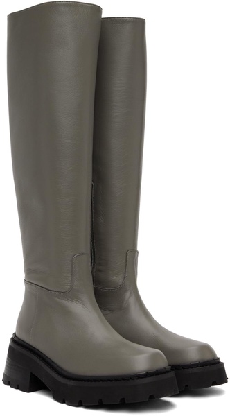 Gray Russel Boots