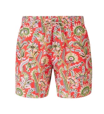 Etro Floral-Printed Drawstring Swim Shorts