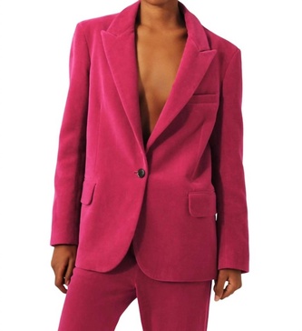 boop blazer in pink