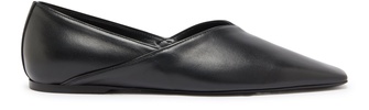 The Everyday leather ballet pumps